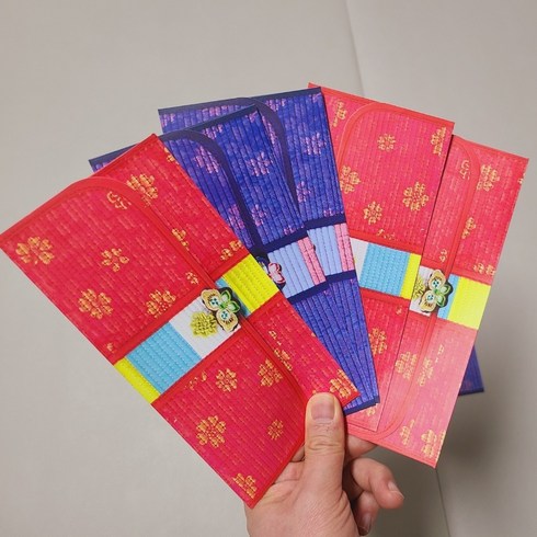 2024년 가성비 최고 명절상품권 - 리투나 설 추석 명절 용돈봉투 세뱃돈봉투, 20개