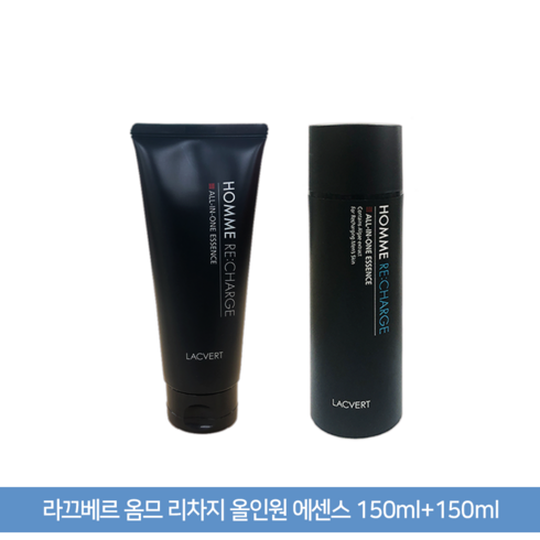 남성화장품올인원 - 라끄베르 옴므 리차지 올인원 에센스, 300ml, 1개