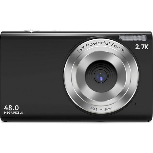 2023년 가성비 최고 디지털카메라 - Songdian 디지털 카메라 DC402AF 64GB, 블랙