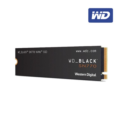 WD BLACK SN770 NVMe SSD, WDS100T3X0E, 1TB