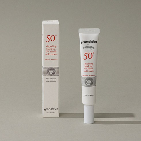 그란디디에 다즐링홍차 마일드 선크림 SPF50+ PA++++ [30ml 증정], 1종, 30ml