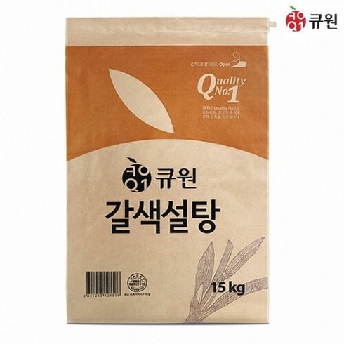 백설탕15kg - 큐원 갈색설탕 15kg, 10개