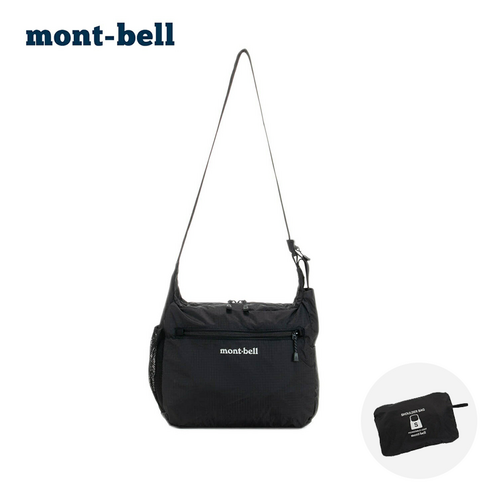 몽벨 mont-bell 포켓터블 라이트 숄더백 남성 여성 가방 경량 크로스백 폴딩 수납 파우치 에코백