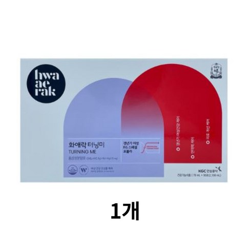 정관장 화애락진 70ml30포 정품케이스 박스 쇼핑백포함 최신생산제품, 70ml, 1개