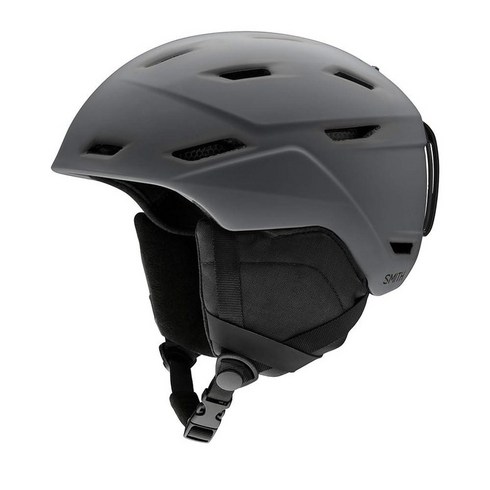 [해외정품] Smith Optics Mission 유니 스노우 헬멧 매트 블랙 XL 스미스, [미국직배송] Matte Charcoal