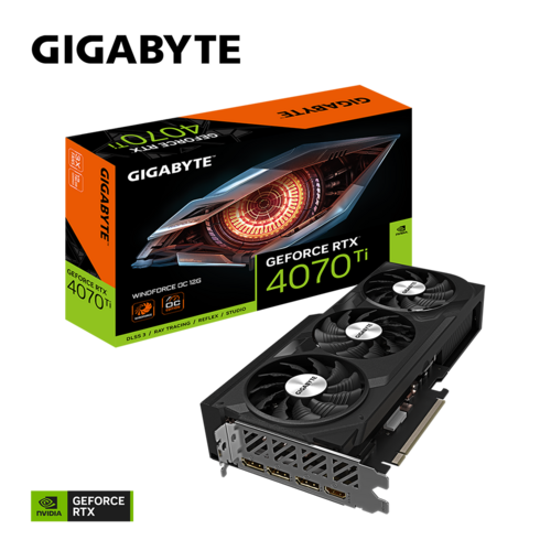 GIGABYTE RTX 4070 Ti WINDFORCE OC D6X 12GB 제이씨현