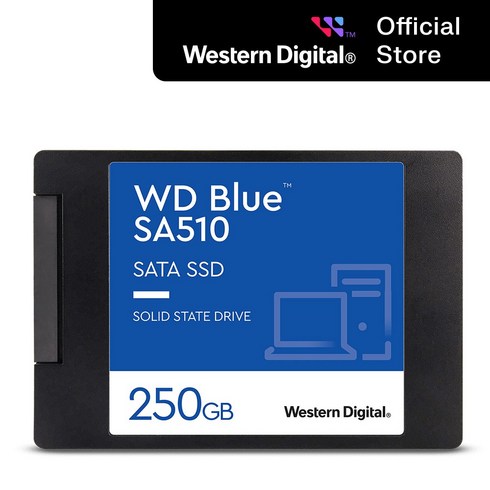 WD Blue SA510 SATA SSD, WDS250G3B0A, 250GB