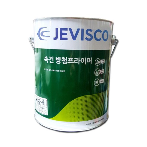 제비 속건방청프라이머 4L 사비 녹방지 부식방지 회색, 4000ml, 1개, 그레이