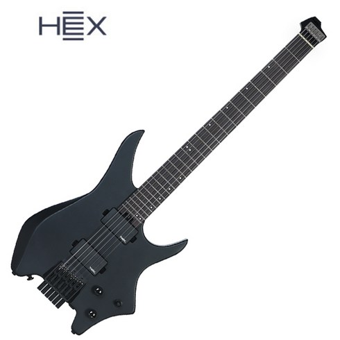 [20가지사은품] HEX 헥스 일렉기타 헤드리스N400 SBK