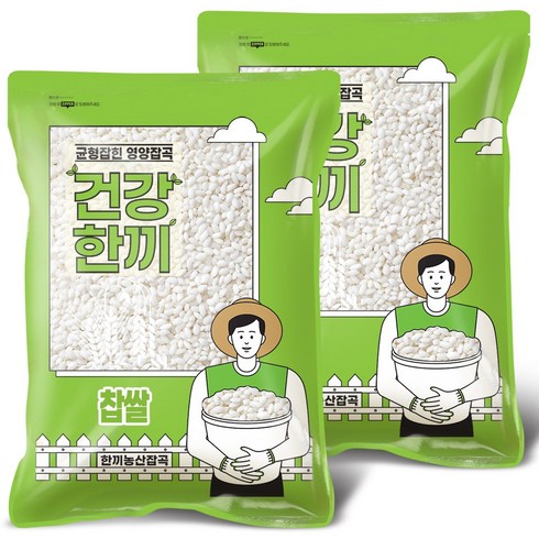 찹쌀10kg - 국산 찹쌀 10kg (5kgx2봉) 단일품종 동진찰, 5kg, 2개