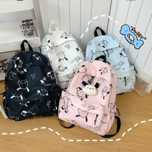[ 바로배송 ] 산리오 신학기 초등학교 책가방 소풍가방 포차코 쿠로미 백팩 귀여운 선물