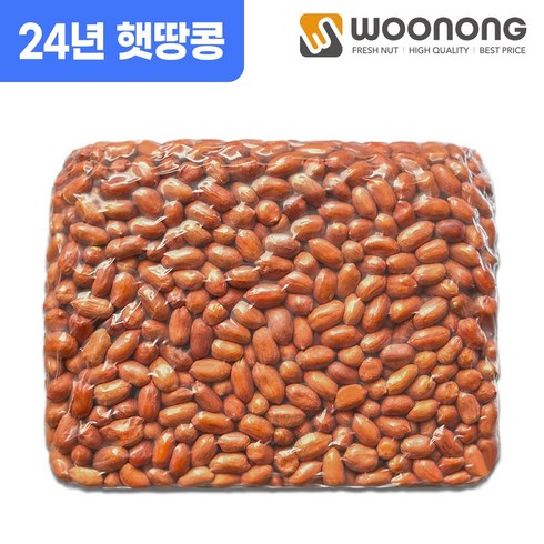 땅콩 - 우농 24년산 햇 볶음땅콩 (관땅콩), 1개, 3.75kg 대사이즈 (24/28)