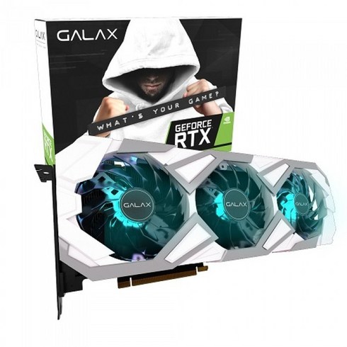 GALAX 지포스 그래픽카드 RTX 3090 EX Gamer WHITE OC D6X 24GB