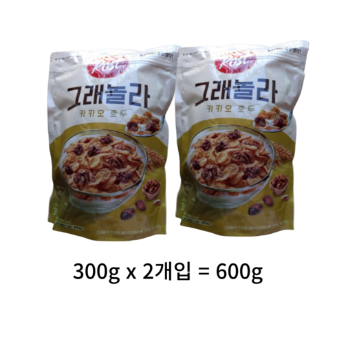 포스트 동서 카카오 호두, 600g, 36개