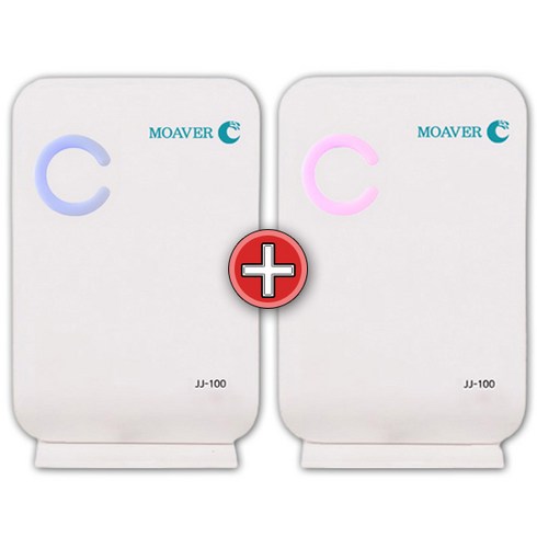 MOAVER 1+1 (2개구성) 모아베르 1.3L 초강력 소형 미니 제습기 JJ-100 원룸 옷장 빨래 강력 제습기