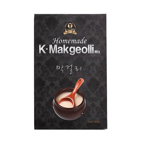 뉴룩막걸리 - [ 수출용 K-Makgeolli Mix 2팩 1세트 ] 시판 막걸리와는 비교불가! 집에서 손쉽게 만드는 옛 전통 고유의 통곡물 현미 막걸리 K-Makgeolli Mix, 300g, 1개