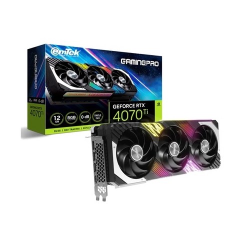 2023년 가성비 최고 이엠텍 지포스 RTX 4070 Ti GAMINGPRO D6X 12GB - 이엠텍 이엠텍 지포스 RTX 4070 Ti GAMINGPRO D6X 12GB