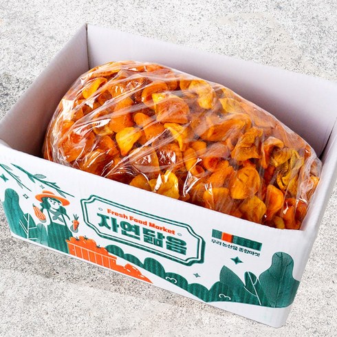 말랑쫀득한 청도 반건조 꿀 감말랭이 5kg 10kg, 1박스