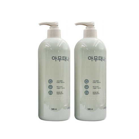 라끄베르 아무때나 때필링 바디 각질관리 500mlX2개, 500ml, 2개