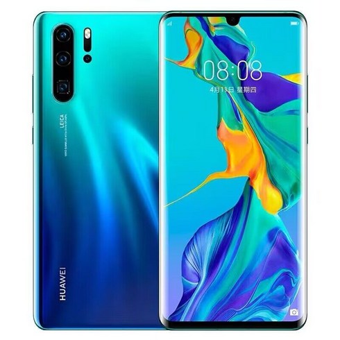 화웨이 Huawei P30 Pro 256GB 라이카 쿼드카메라 공기계 듀얼심 효도폰 무음, 8GB+128GB, 오로라