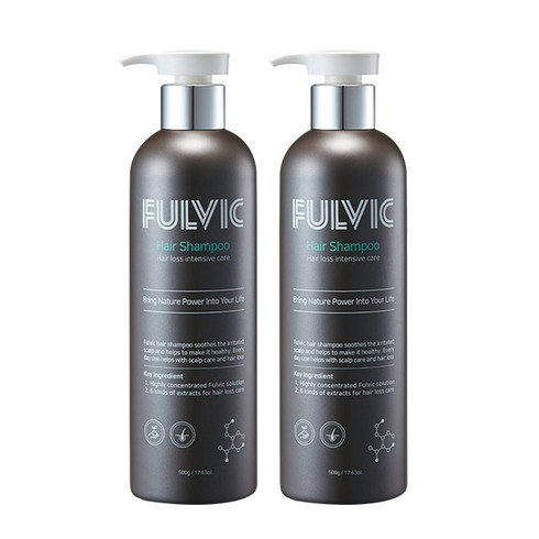 풀빅산 - 바바풀빅 풀빅산 탈모증상완화 헤어 샴푸 로즈마리향, 2개, 500ml