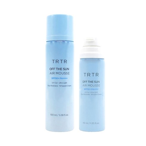 순이유 - 티르티르 선무스 TRTR 티알티알 버블 선크림 100ml+40ml, 100ml