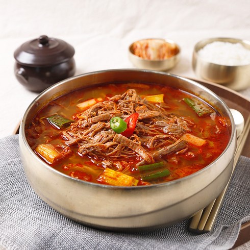참도깨비 푸짐한 양지 육개장, 5개, 500g