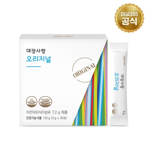 미궁365 대장사랑 오리지널 차전자피 식이섬유, 150g, 1개