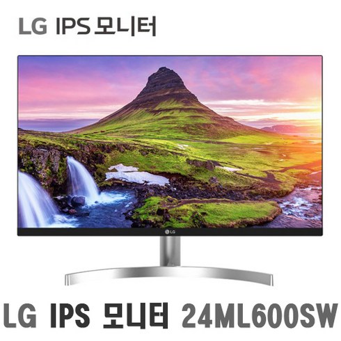 24ml600sw - LG전자 FHD IPS 모니터, 60.4cm, LG 24ML600SW