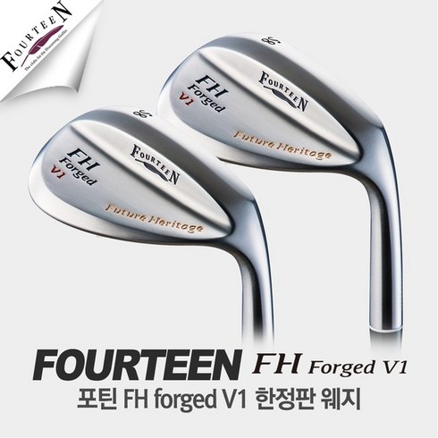 포틴웨지 - 정품 포틴웨지 FH-V1 한정판/NSPRO950HT/DG Forged, DG스틸, 54도