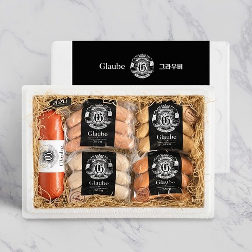 2023년 가성비 최고 소세지선물세트 - 그라우버 수제소시지 수제햄 5종 선물세트, 1개