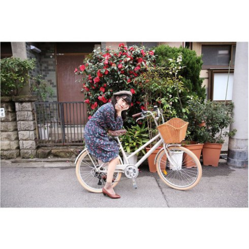 (주)자출사 블랑쉬 도쿄나인 여성용 바구니자전거 출퇴근용 10차 입고완료, 상세정보참조