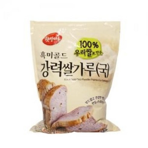 0195. 흑미강력쌀가루(골드) - 대두 3kg[무료배송], 1개, 3kg