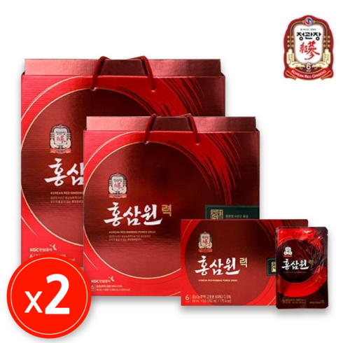정관장 홍삼원력 캐리어타입 50ml x 4box (네달분), 4개