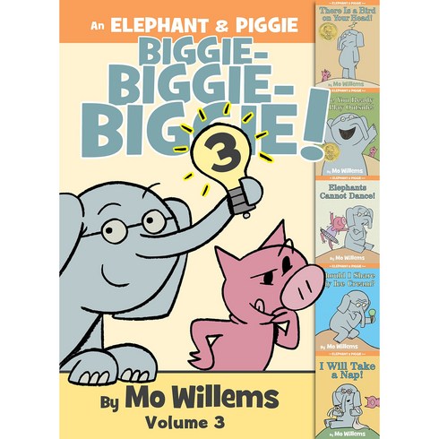 모윌리엄스 - [코끼리와꿀꿀이] An Elephant & Piggie Biggie! 1-5권 (Hardcover) 선택구매, 3. Elephant & Piggie 3