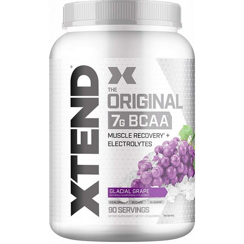 뉴 엑스텐드 BCAA Xtend 6가지 맛 모음 필수 아미노산 함유 90 30 서빙, 1.22kg, 1개
