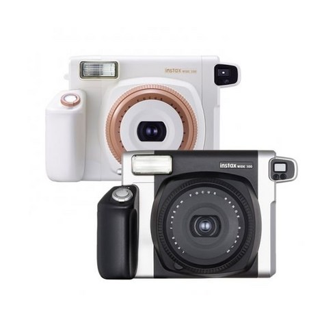 후지필름 인스탁스 즉석 카메라 사진기 와이드 300 EX D 블랙, 1개