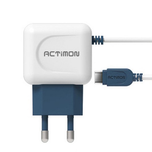 2023년 가성비 최고 actimon - 액티몬 2.1A C타입 가정용충전기 케이블 일체형, 혼합색상, 1개