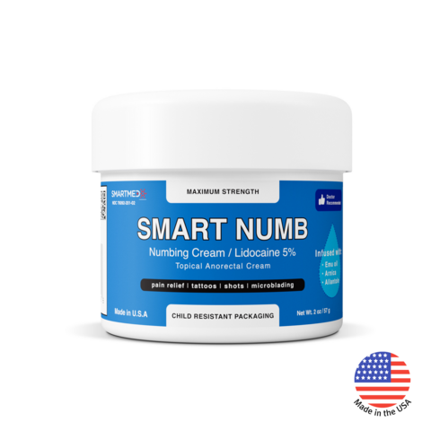 SMART Numb 맥시멈 스트렝스 문신 마취 크림 60ml, 1개