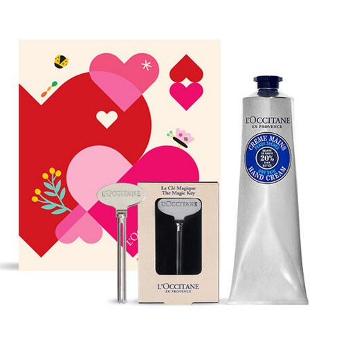 록시땅 [록시땅][기프트] 시어 핸드 크림 150ml 세트 (+ 매직키 증정), 단품없음