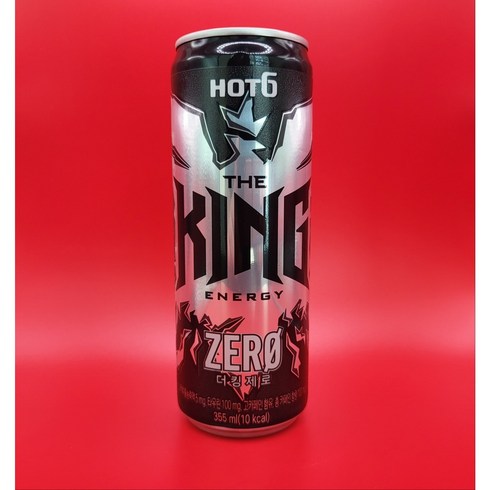 롯데칠성 핫식스 더킹 제로, 355ml, 12개