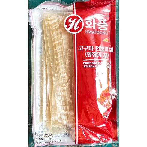 고구마전분피 전분피 HMR 떡볶이 화풍 양장피채 250g X32 양장피, 32개