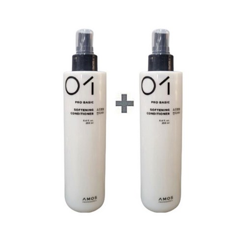 NEW 아모스 소프트닝 컨디셔너 250ml 1+1(신형출고), 1개