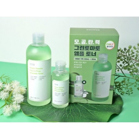 [본사정품] 성분에디터 그린토마토 모공토너 350ml + 100ml 증정 기획 성분에이터스킨 토너 스킨로션 스킨, 3개, 450ml