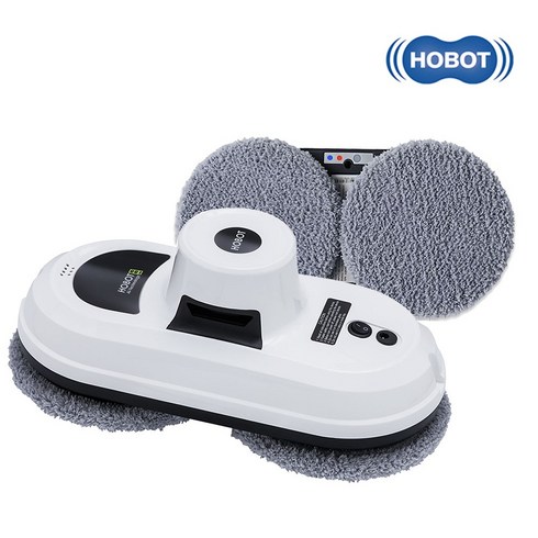 [한정수량 특가할인] 호봇 인공지능 로봇 창문 청소기 HOBOT-188 아파트 고층 베란다 외부 자동 유리 벽 타일 닦이 강력 흡착 추락방지 리모컨