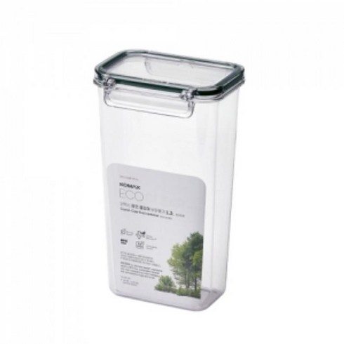 코멕스 에코 클리어 밀폐보관용기 직12호 1.3L 도어포켓 반찬통, 코멕스 에코 클리어 밀폐보관용