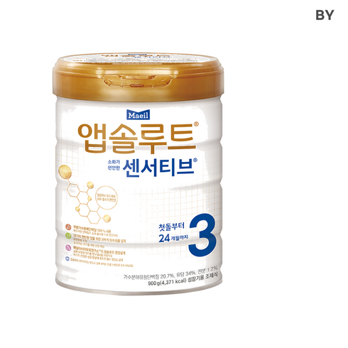 [리뉴얼] 앱솔루트 센서티브 3단계 (12개월~24개월까지) 900g 1캔