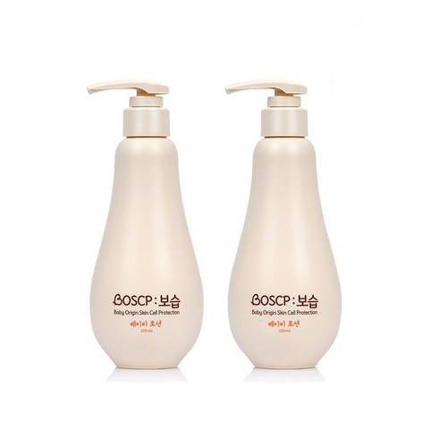 베비언스 BOSCP 보습 베이비로션, 250ml, 2개