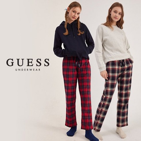 [단하루 5% 할인] 게스 GUESS 여성 파자마 팬츠 2종