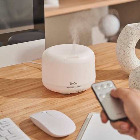 2023년 가성비 최고 가습기 켰는데 기침 - 1+1 닥터오투 무드등 가습기 소형 통세척 사무실 신생아 비염 DMH-102W, 1+1 무드등 가습기